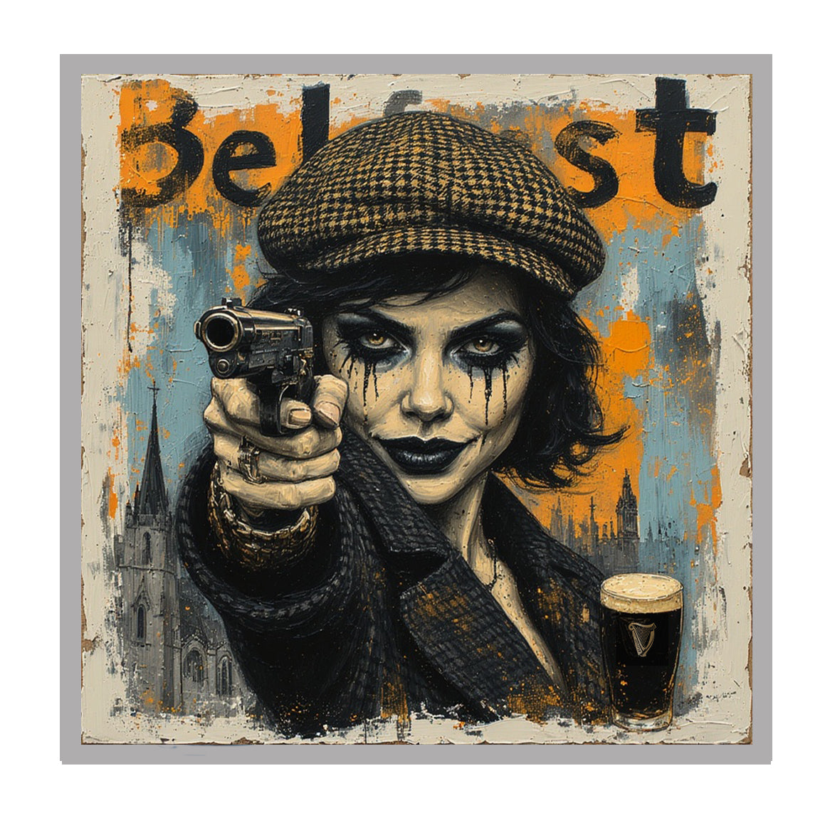 Belfast blinder -  small print