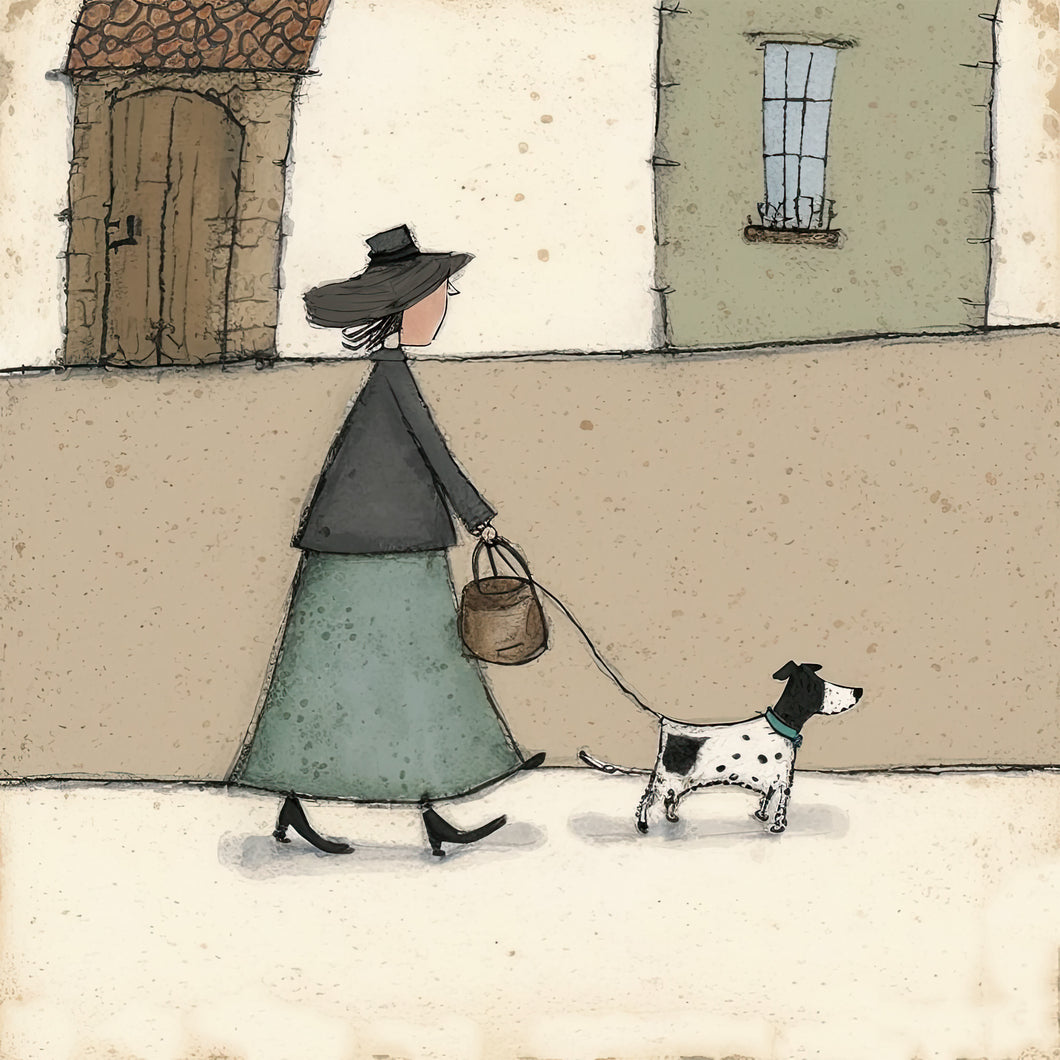 Lady with Dog 2
